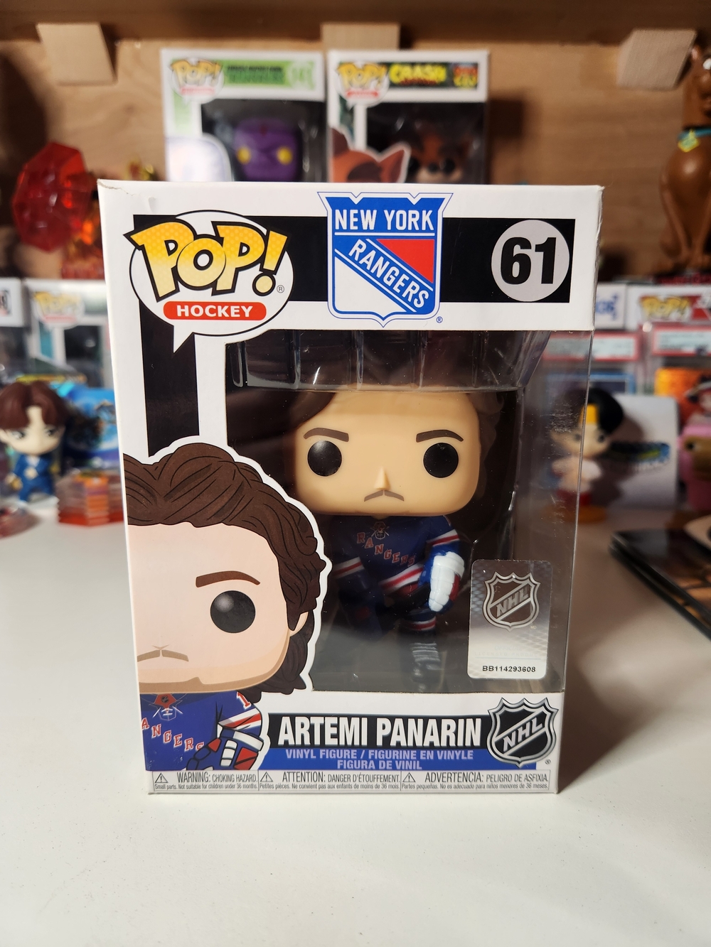 Funko Pop! Artemi Panarin - Blue, White, Red